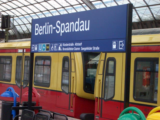Spandau train station