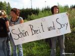 Schon breit und sexy