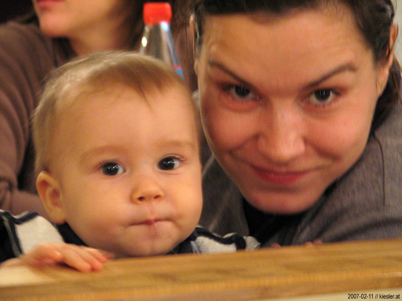 child and mother