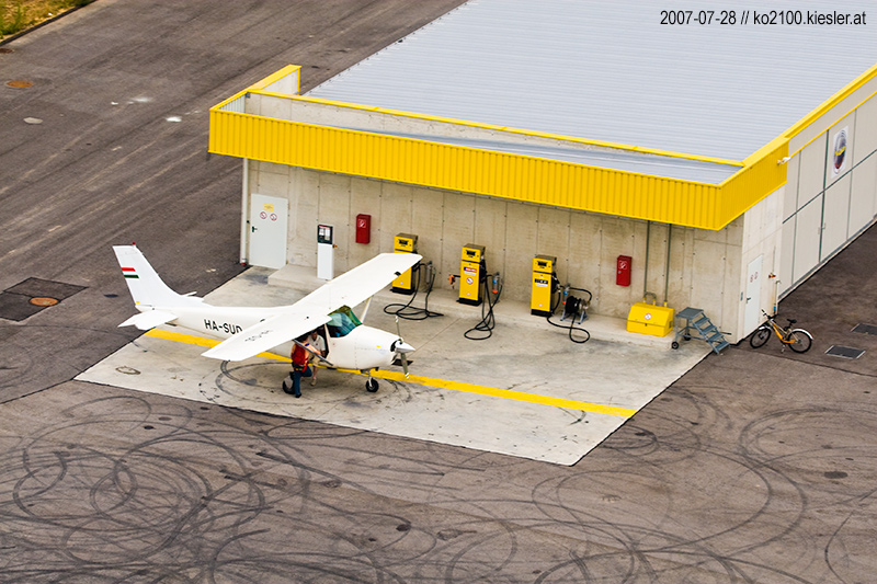 gasoline station