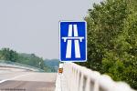 blue sign