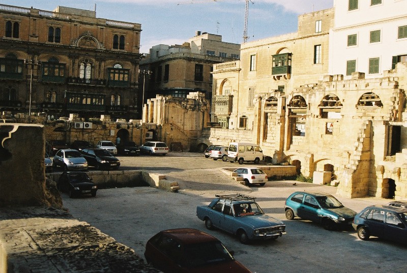 Valetta, ruins of the british opera house